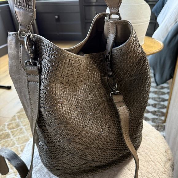 Olive Green Bucket Bag - Picture 2 of 13